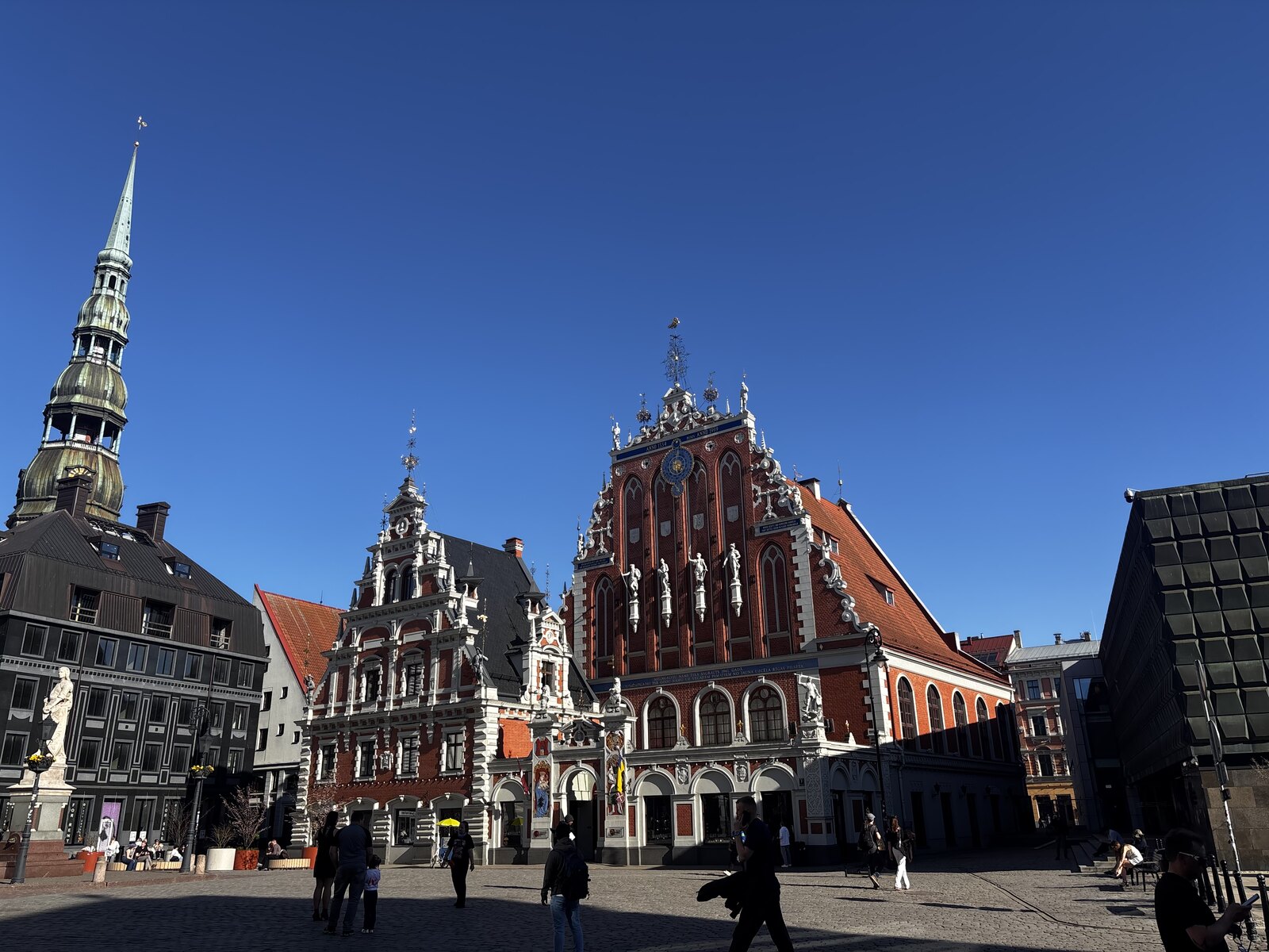 The House of the Blackheads on Town Hall Square in Riga, Latvia