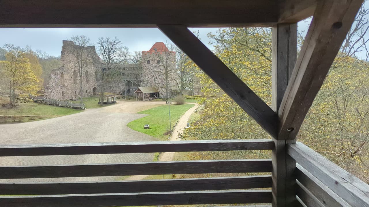 Cesis Castle Tower View in Sigulda