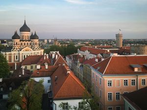 Old Town Alexander Nevsky Cathedral in Tallinn