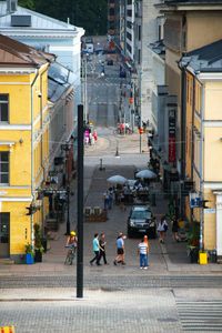 Street Walking Buildings in Helsinki