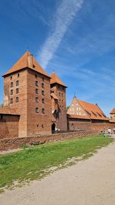 Brick Castle Field in Trakai