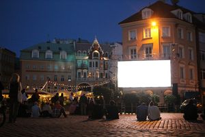 Brivibas Kino Night People in Riga