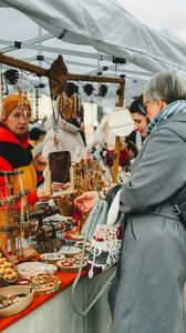 Central Market Vibrant Scene in Riga
