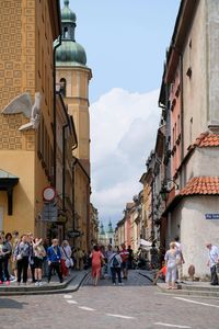 Old Town Street in Warsaw