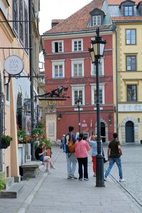 Old Town Street Scene in Warsaw