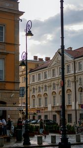 Old Town Street Scene in Warsaw