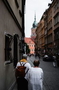 Street Walking People in Warsaw