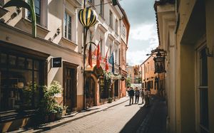 Street Walking People in Warsaw